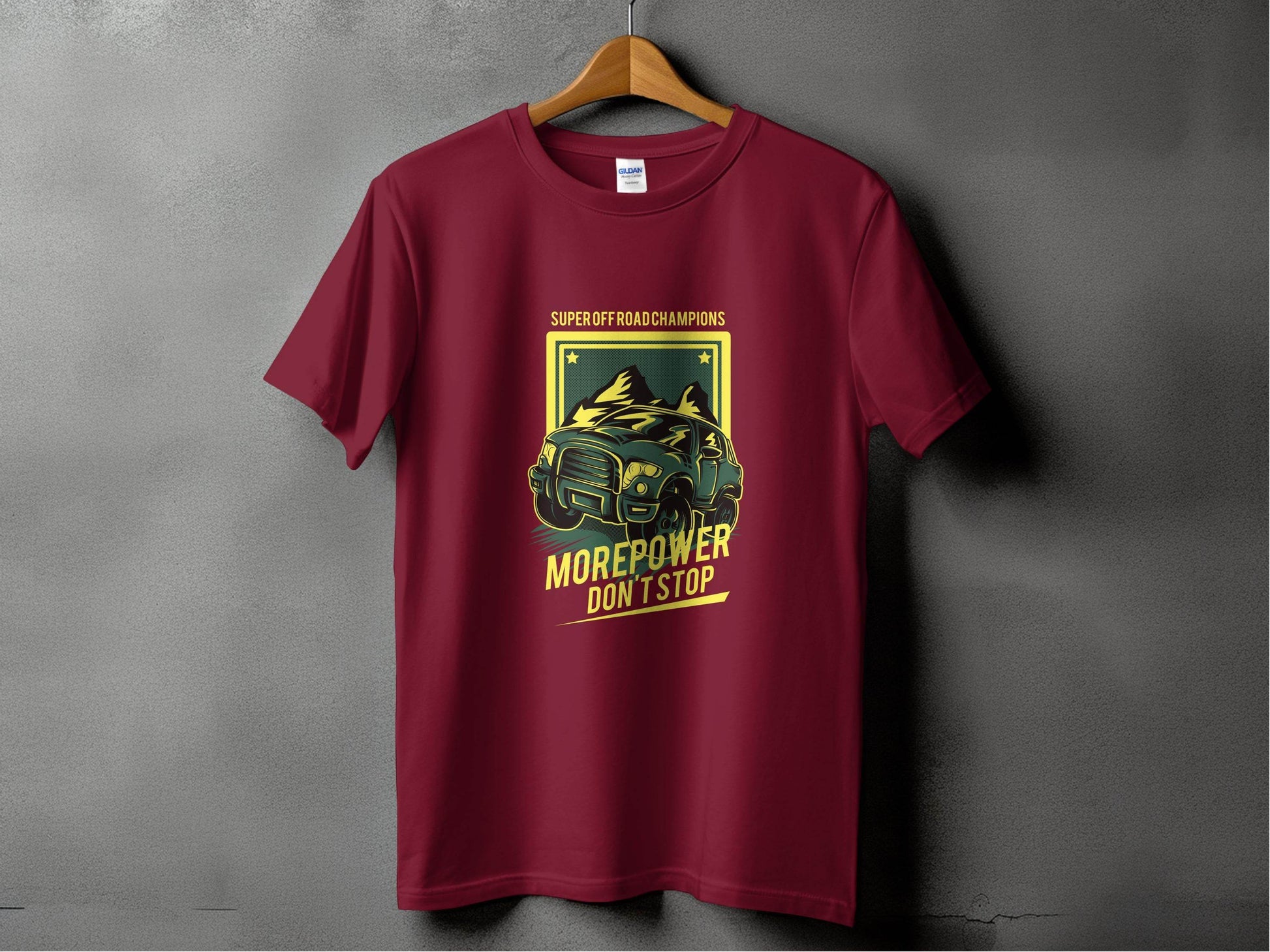 Morepower Don't Stop Super Off Road Champions Graphic T-Shirt - Design & Vybe