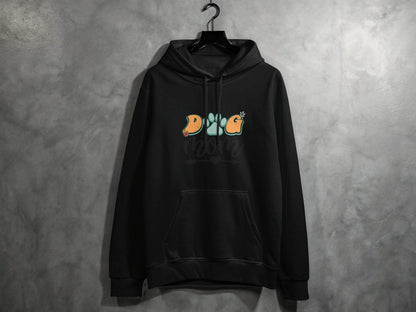 Dog Mom Retro Design Flower And Heart Arrow Graphic Hoodie - Design & Vybe