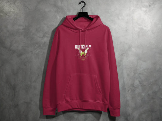 Authentic Butterfly Streetwear Graphic Hoodie - Design & Vybe