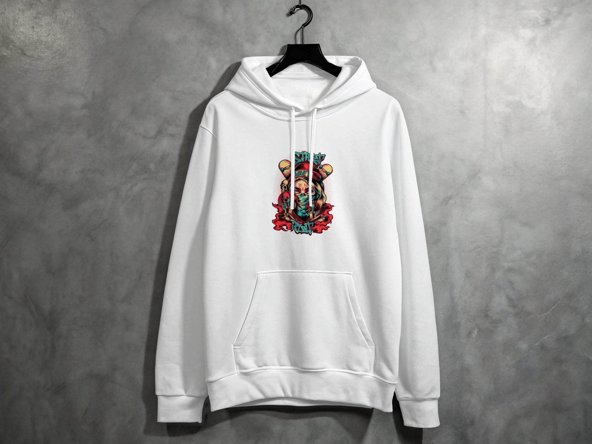 Street Art Graffiti Obey Slogan With Skulls Hoodie - Design & Vybe