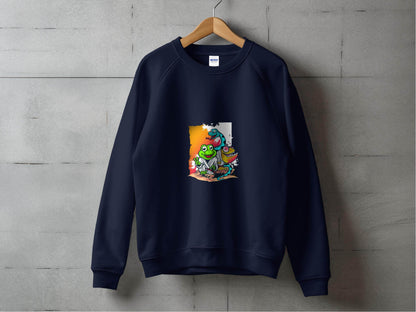 Animals in a Dojo Fighting Styles Illustration Sweater - Design & Vybe