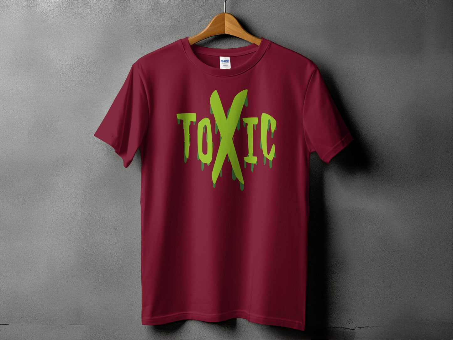 Unique Graphic Toxic Green Dripping Graffiti Text Design T-shirt - Design & Vybe