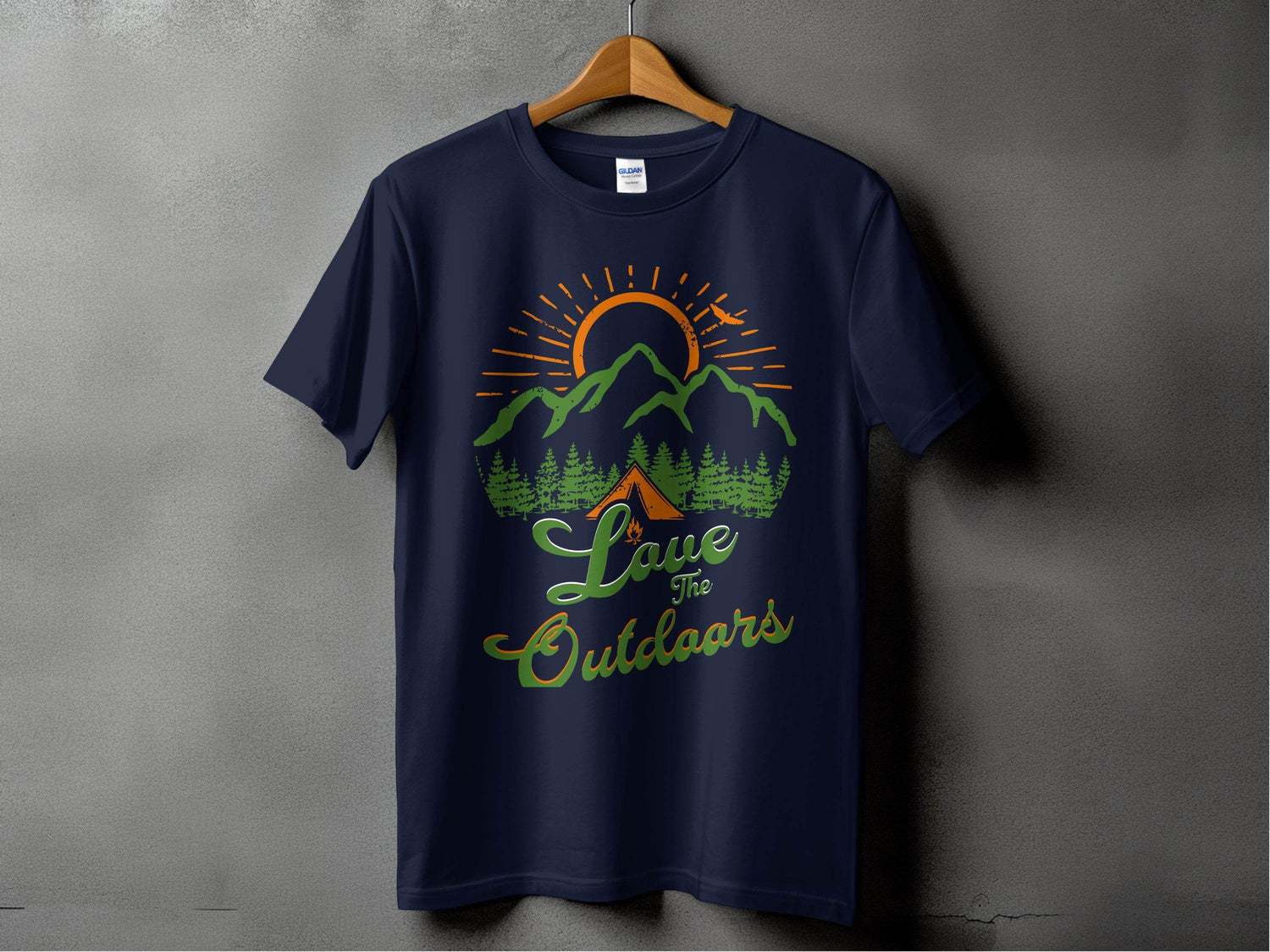 Love The Outdoors Graphic Adventure T-Shirt - Design & Vybe