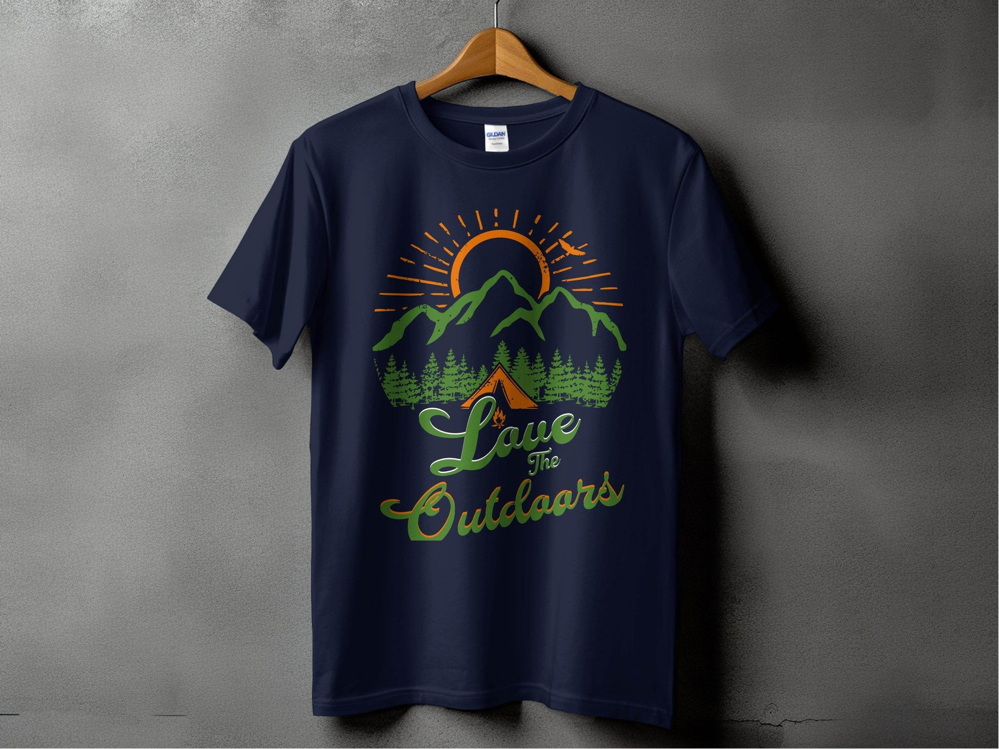 Love The Outdoors Graphic Adventure T-Shirt - Design & Vybe