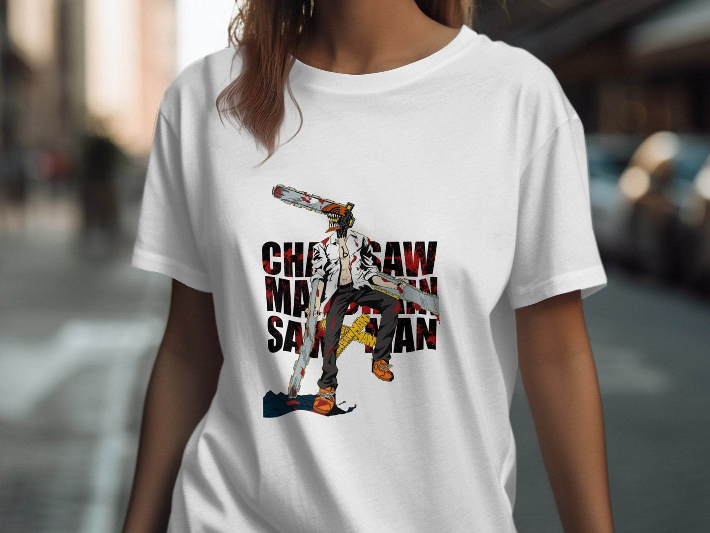 Chainsaw Man Anime Manga Comic Character Stylish T-Shirt - Design & Vybe