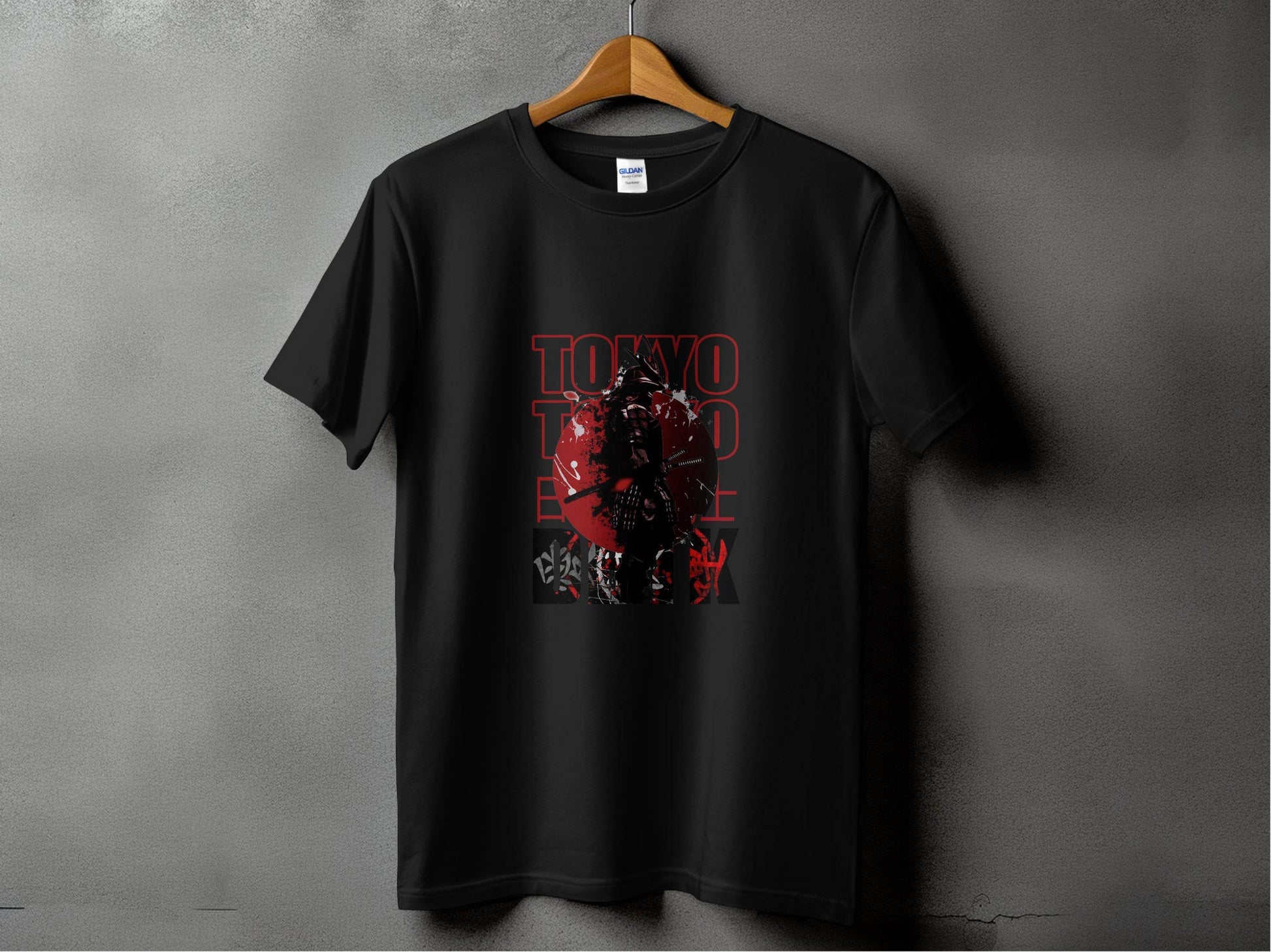 TOKYO Samurai Warrior Japan Style Art T-Shirt - Design & Vybe