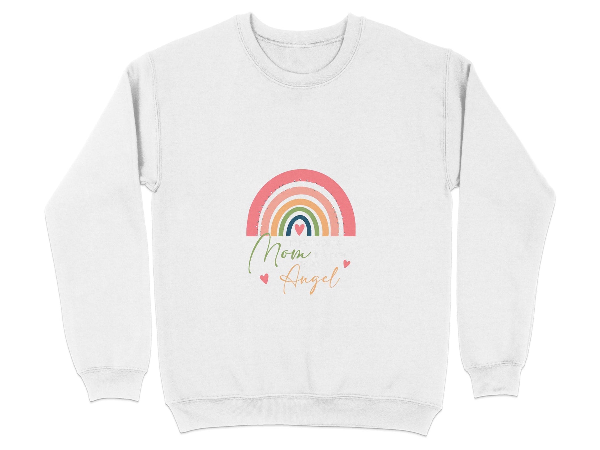 I'm Not Just A Mom To An Angel Mothers Day Sweater - Design & Vybe
