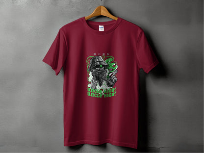 Uncle High Japanese Vector Art T-Shirt - Design & Vybe