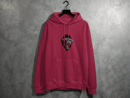 Funky Gorilla with Shades and Headphones Hoodie - Design & Vybe