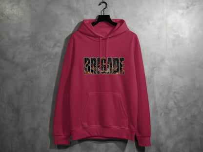 Brigade with Tiger Samurai Illustration Graphic Hoodie - Design & Vybe