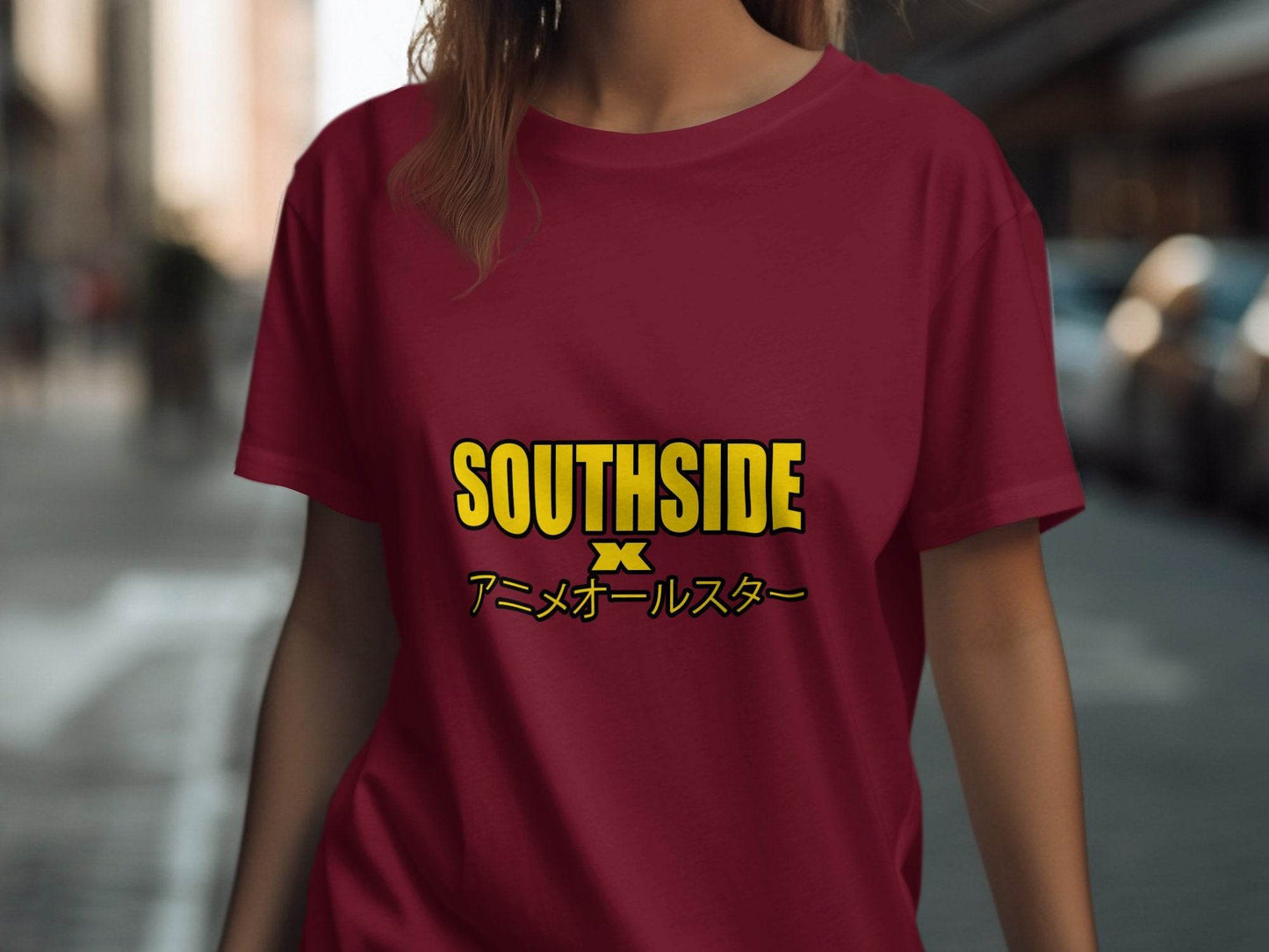 Southside with Anime All Stars Graphic Novelty T-Shirt - Design & Vybe