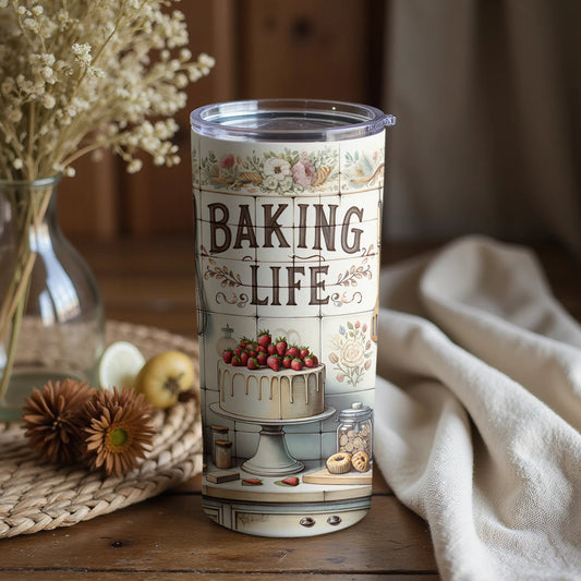 Baking Life Design Decorative Tumbler product type