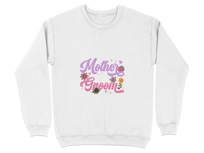 Mother of the Groom I Loved Him First Floral Art Sweater - Design & Vybe