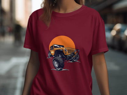 Off-Roading Graphic Printed Adventure T-Shirt - Design & Vybe