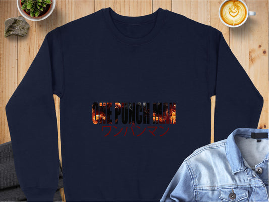 One Punch Man Anime Themed Graphic Shirt Product