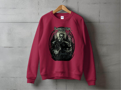 Vintage Frankenstein Rocks Graphic Design Sweater - Design & Vybe