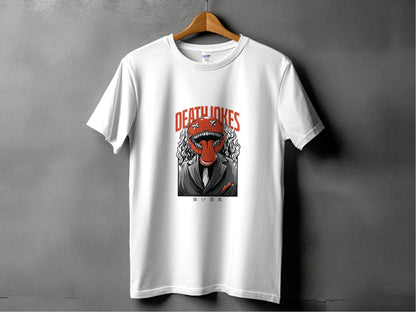 Death Jokes Scary Monster Graphic Artistic T-Shirt - Design & Vybe