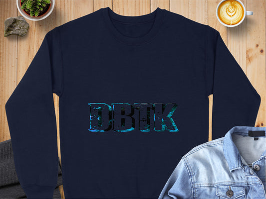 DBTK Graphic Printed Long Sleeve Navy Sweatshirt product type
