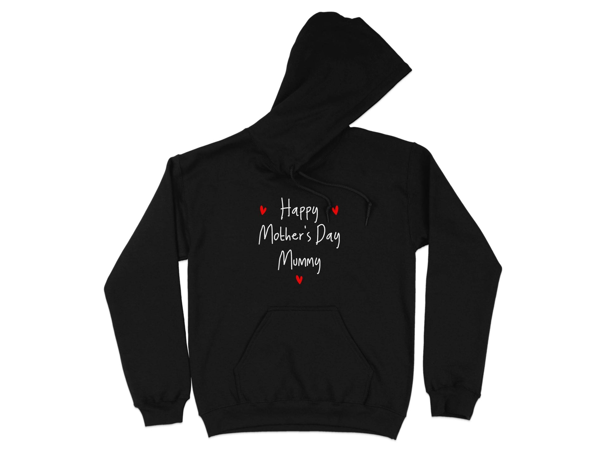 Happy Mother's Day Mummy Heart Design Graphic Hoodie - Design & Vybe