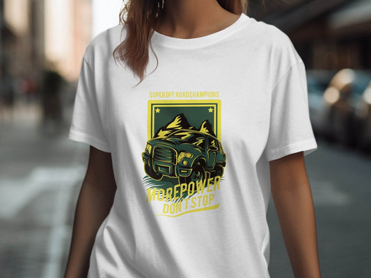Morepower Don't Stop Super Off Road Champions Graphic T-Shirt - Design & Vybe