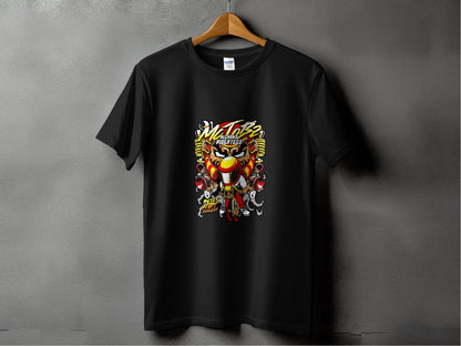 Motorbz Mechanix Ridertees Built Not Bought Graphic T-Shirt - Design & Vybe