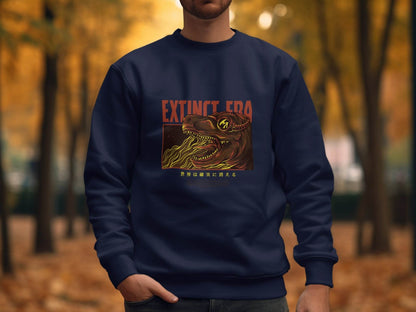 Extinct Era Tyrannosaurus Digital Artwork Design Sweater - Design & Vybe