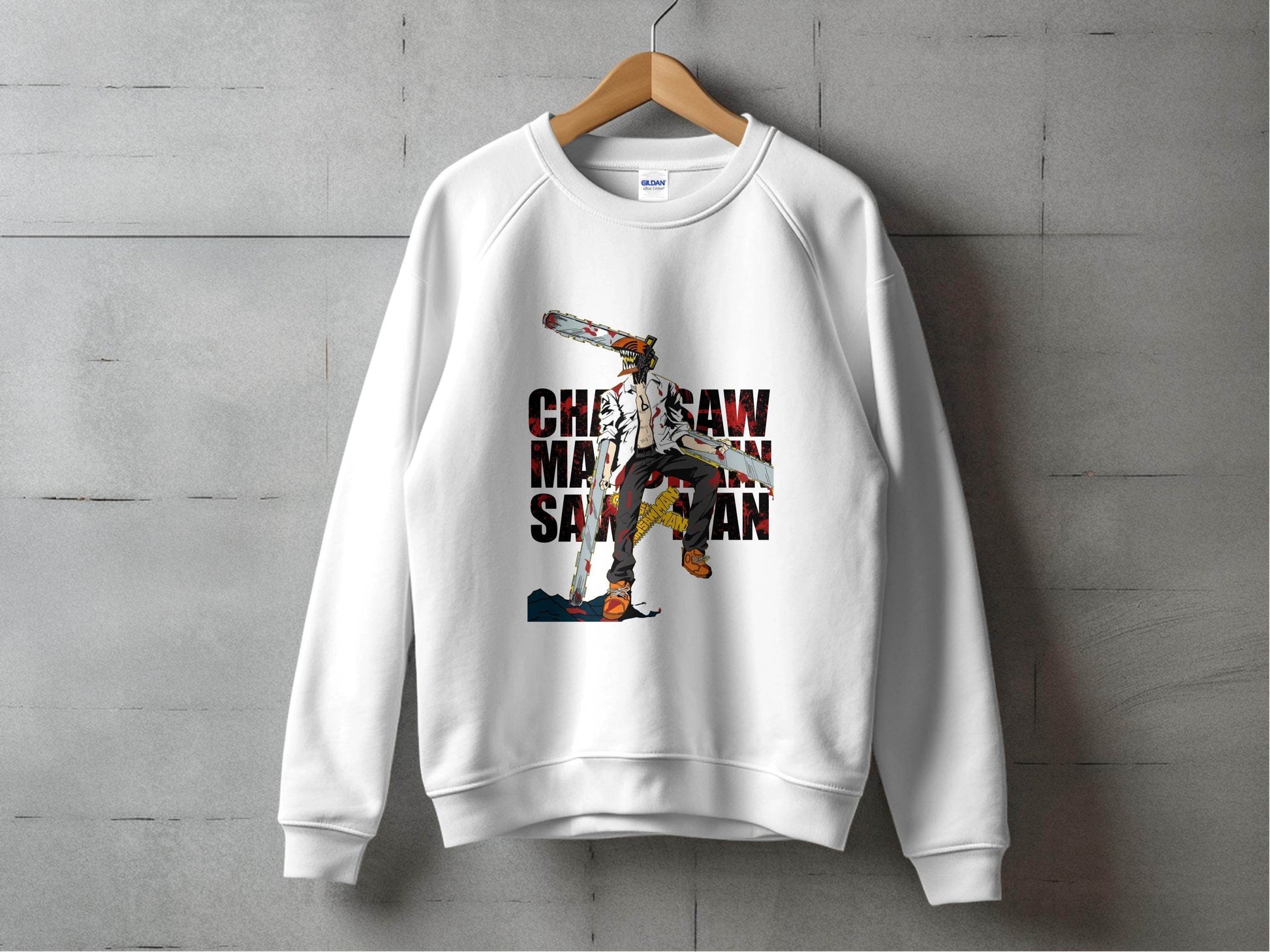 Chainsaw Man Anime Manga Comic Character Stylish Sweater - Design & Vybe