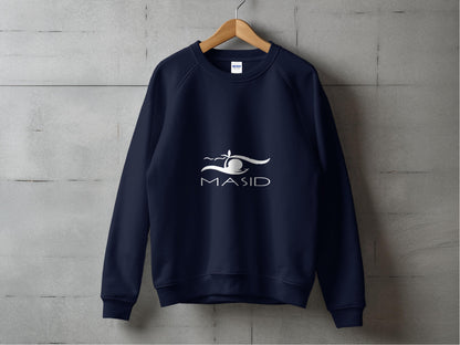 Masid Navy Blue Long Sleeve Crewneck Sweatshirt product