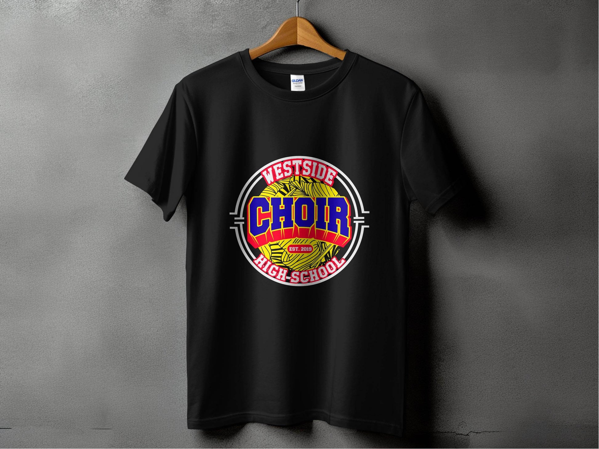 Westside High School Choir Retro Graphic Design T-Shirt - Design & Vybe
