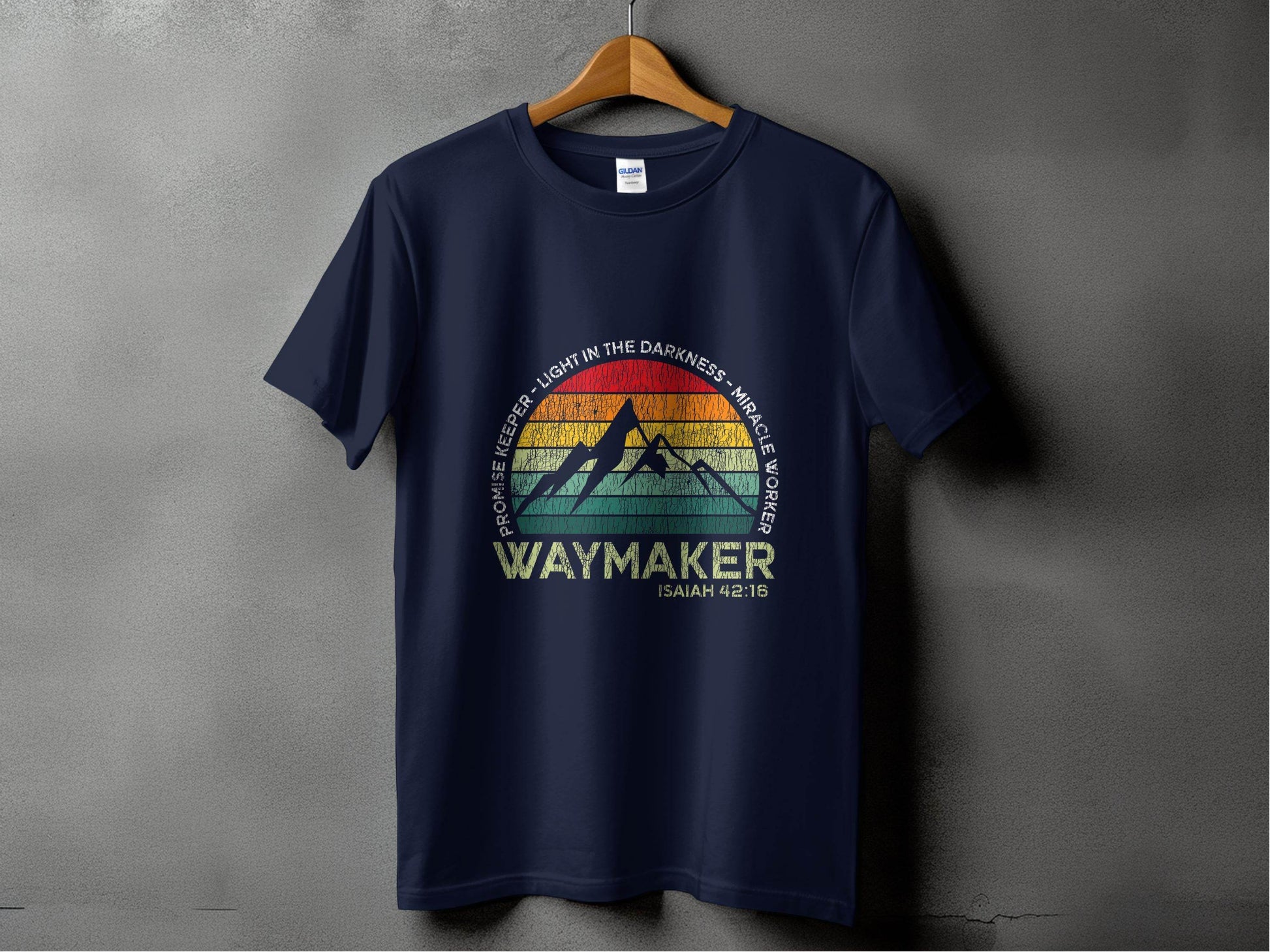 Waymaker Isaiah 42:16 Light In The Darkness T-Shirt - Design & Vybe