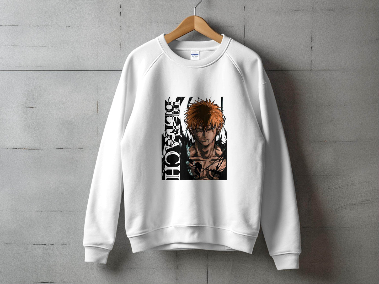 Bleach Ichigo Kurosaki Anime Character Cool Graphic Sweater - Design & Vybe