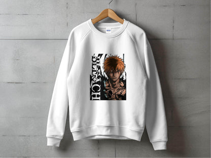 Bleach Ichigo Kurosaki Anime Character Cool Graphic Sweater - Design & Vybe