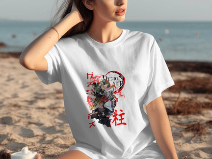 Demon Slayer Pillars Anime Graphic Novelty Design T-Shirt - Design & Vybe