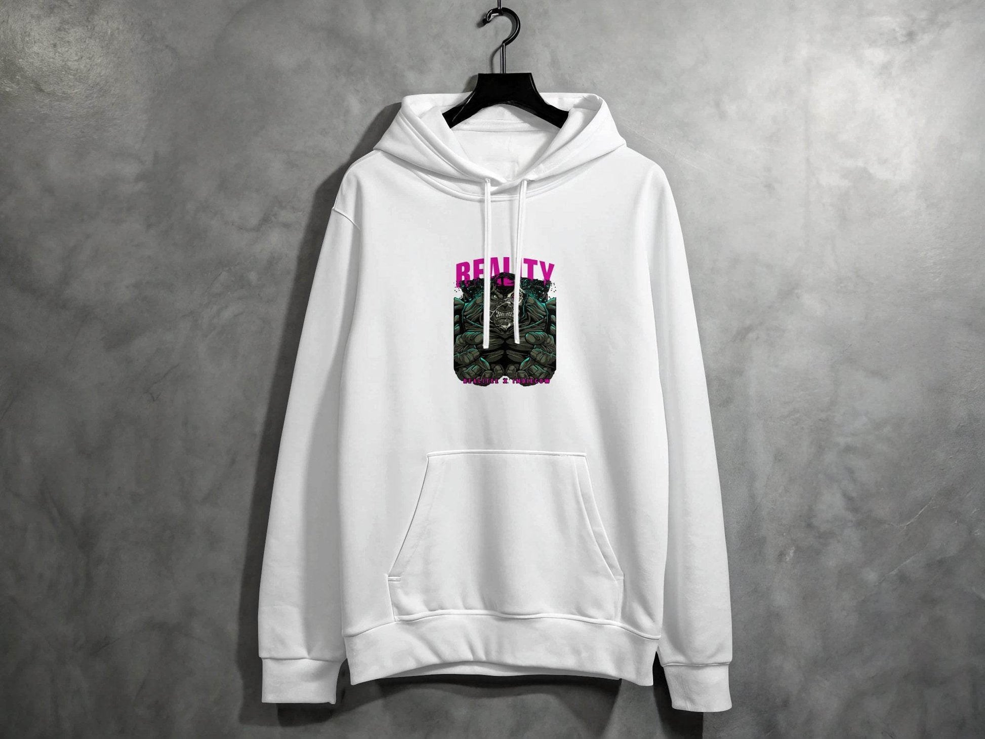 Reality Indiecow Realitee Monster Graphic Hoodie - Design & Vybe