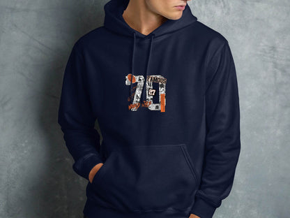 Retro Newspaper Famous 70 World Style Number 27 Hoodie - Design & Vybe