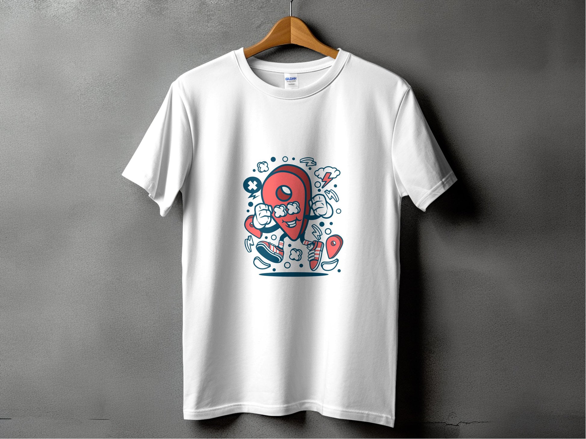 Fun Abstract Design Printed T-shirt Product