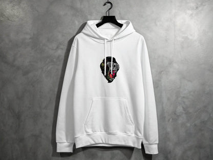 Funky Gorilla with Shades and Headphones Hoodie - Design & Vybe