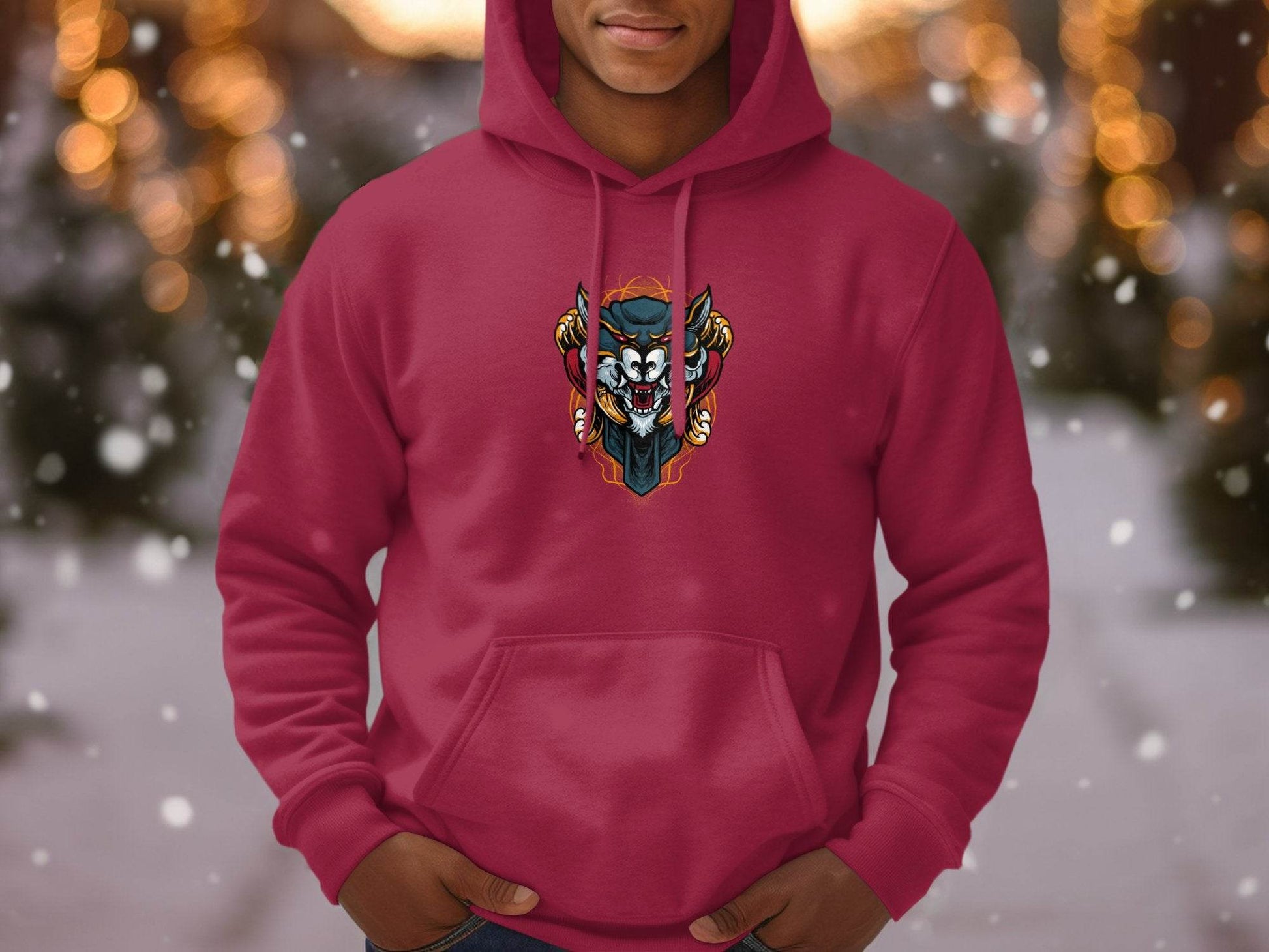 Fierce Design Hoodie Stylish Exclusive Graphic Hoodie - Design & Vybe