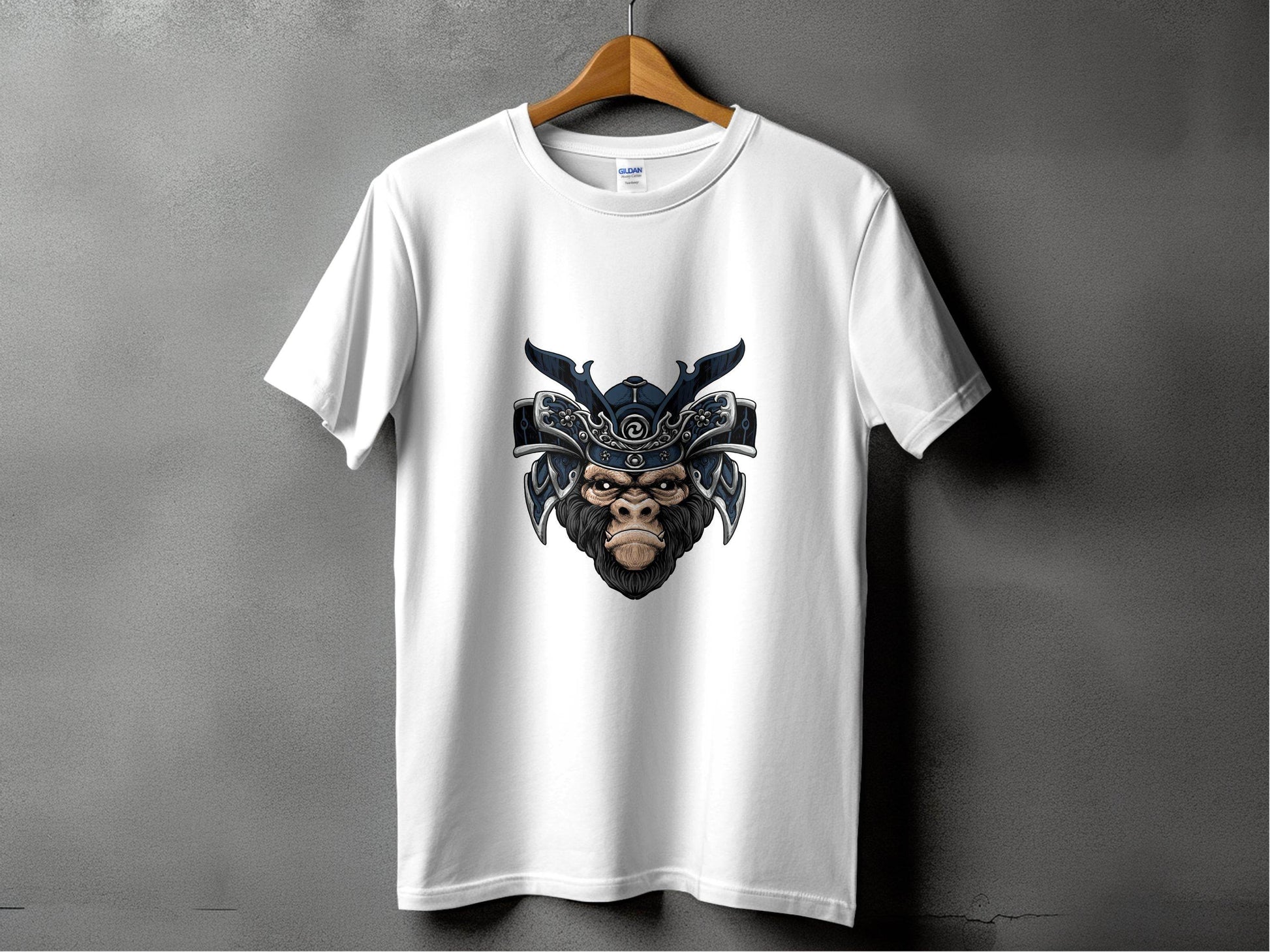 Samurai Ape Warrior Graphic Design T-Shirt - Design & Vybe