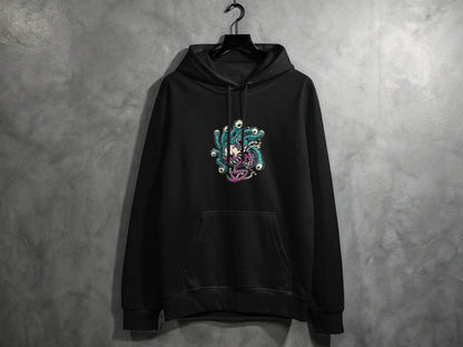 Eye Monster Colorful Fantasy Illustration Graphic Hoodie - Design & Vybe