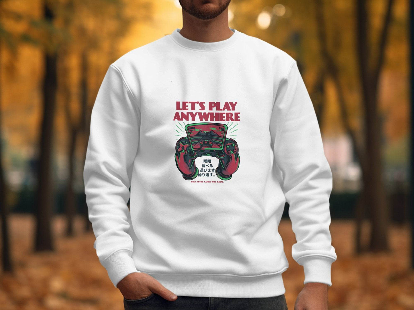 Let's Play Anywhere Retro Gamer Will Know It Hoodie - Design & Vybe