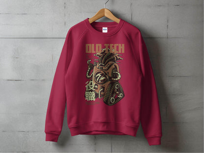 Old Tech Post of the End Robot Inspired Sweater - Design & Vybe