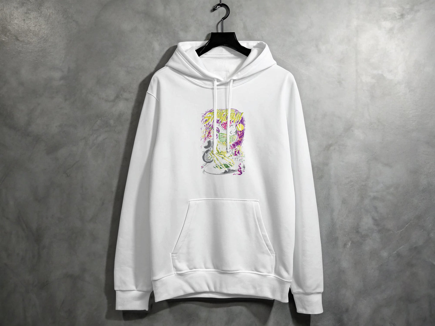 Artistic Graphic Printed Casual Hoodie product type