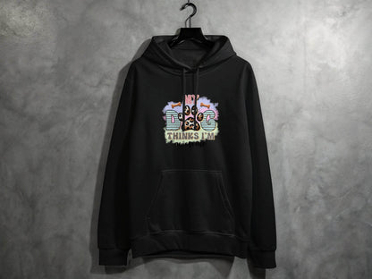 My Dog Thinks I am Awesome Graphic Print Design Hoodie - Design & Vybe