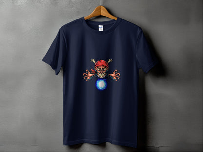 Fierce Cartoon Character Red Hat Graphic T-Shirt product