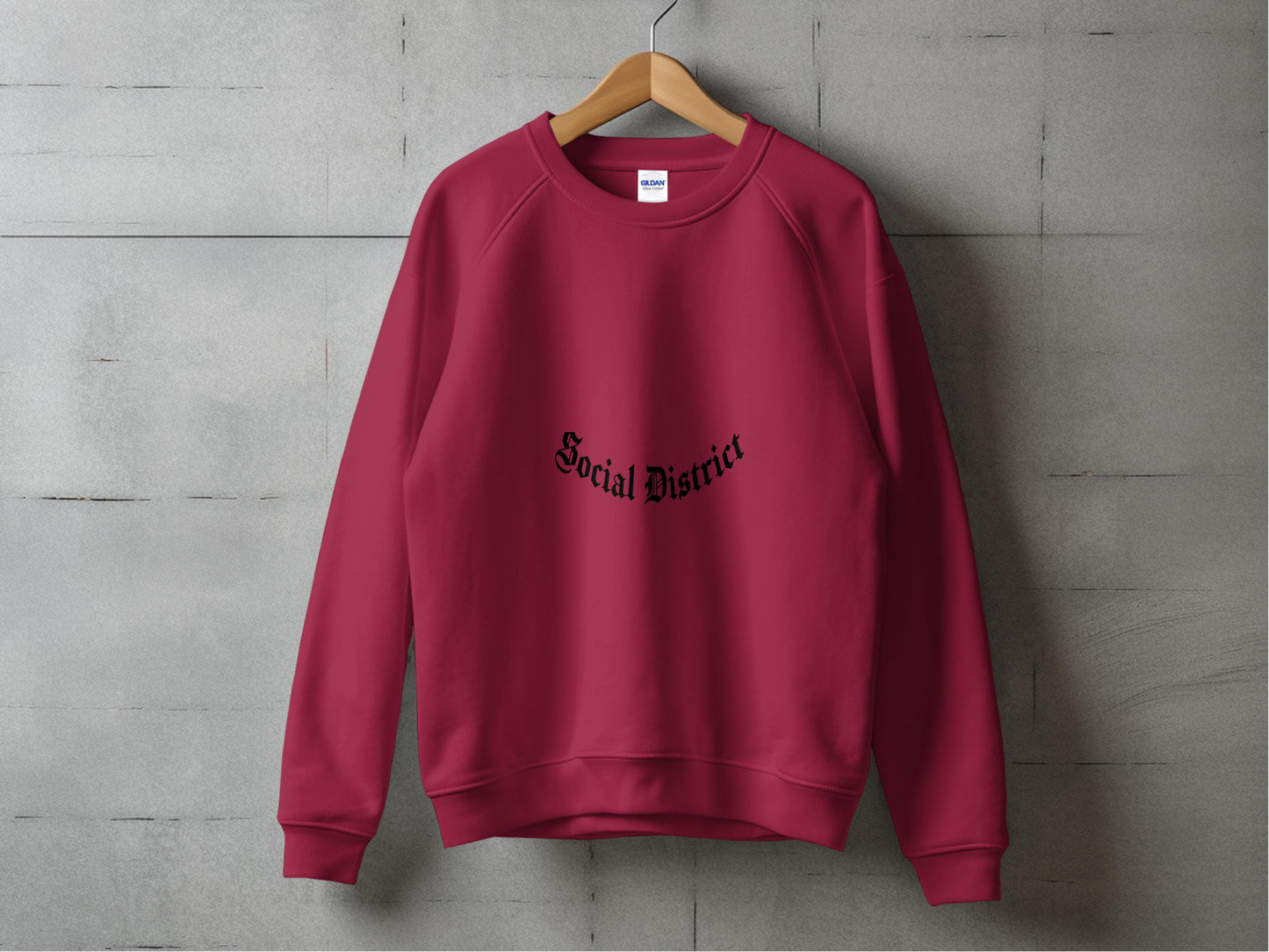 Comfortable Social District Red Sweatshirt product