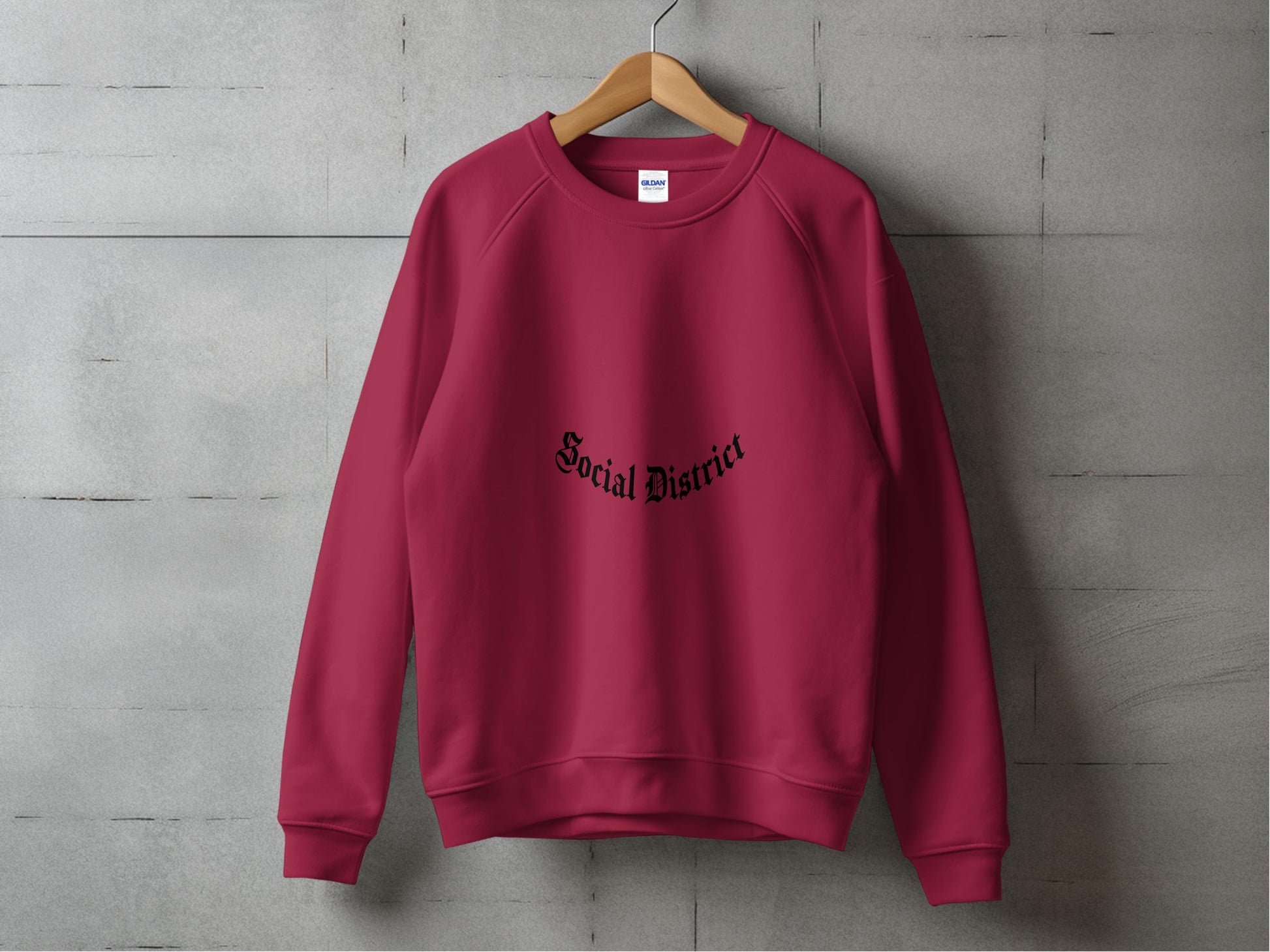 Comfortable Social District Red Sweatshirt product