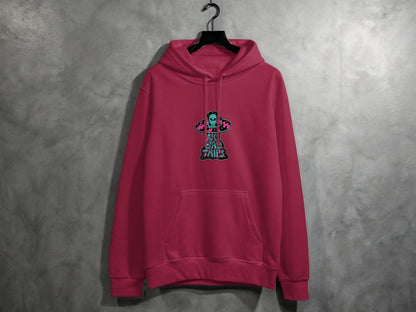No Bad Trips Graphic Alien UFO Graphic Novelty Hoodie - Design & Vybe