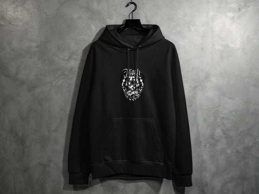 Threat Skull Graphic Established 89 Inspired Design Hoodie - Design & Vybe
