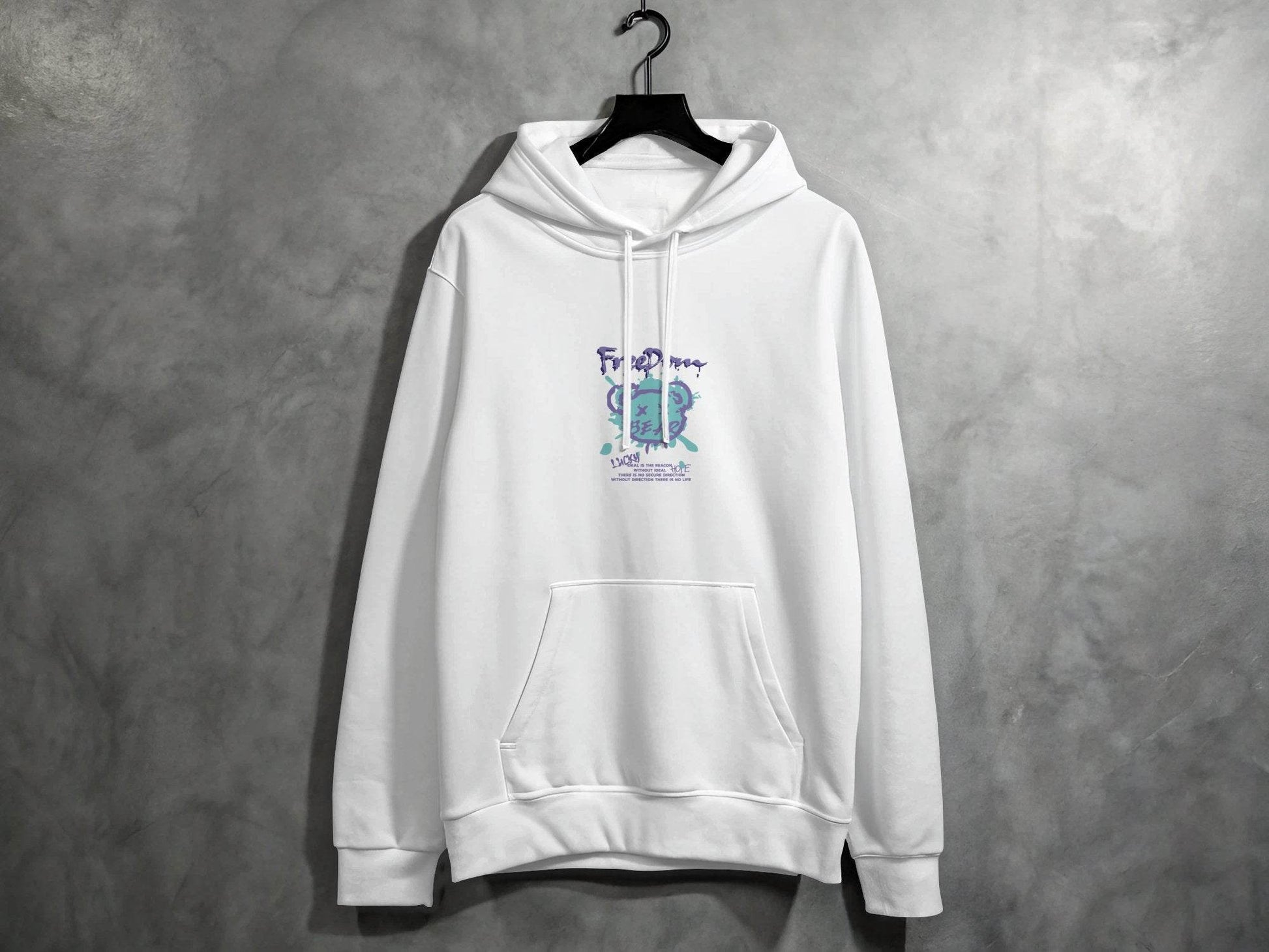 Freedom Lucky Bear Ideal is the Beacon Graphic Hoodie - Design & Vybe